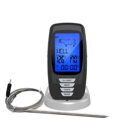 2019 New Arrivals Digital Wireless Meat Thermometer For BBQ, Grilling, Food Cooking