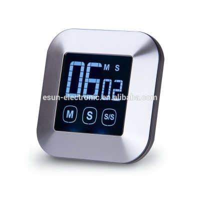 Digital LCD Display Countdown Countup Kitchen Timer with Alarm Magnet