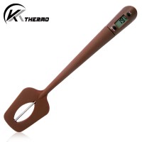 Digital LCD display silicone spatula thermometer for chocolate cooking thermometer food thermometer